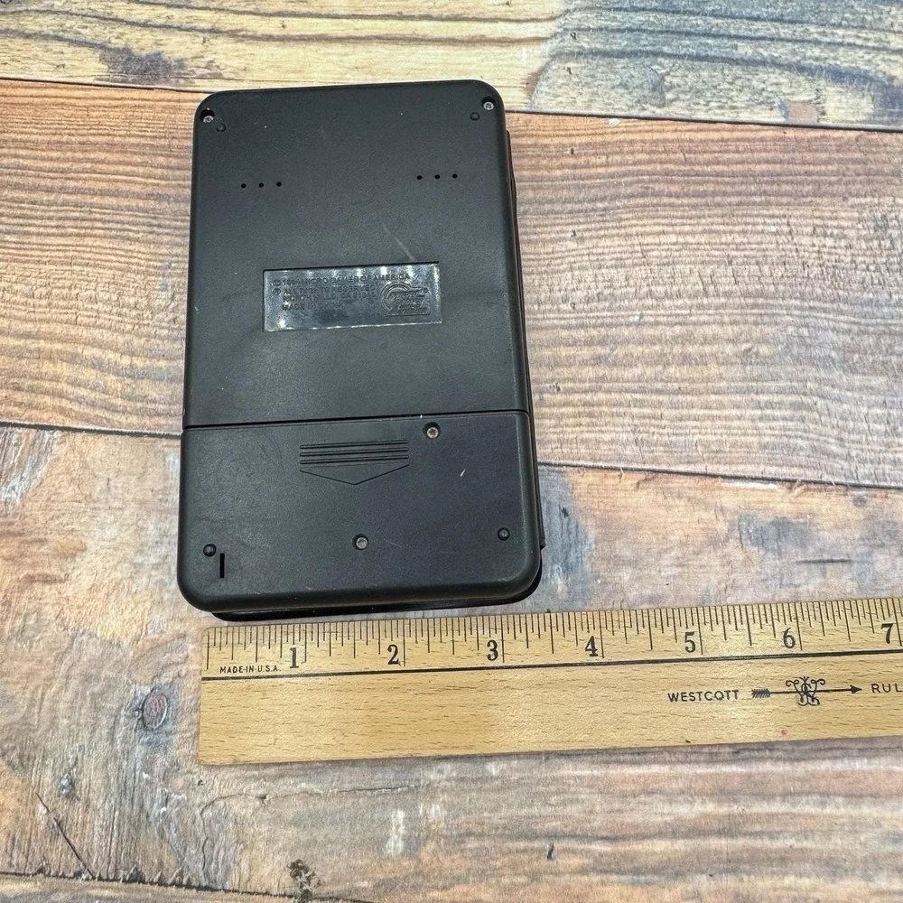 VTG 1994 Micro Games Gin Rummy Handheld Electronic Game Tested Works!‎ Y2K